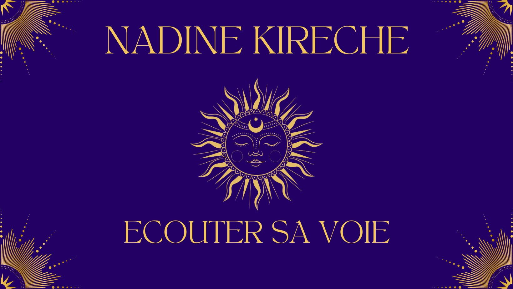 Ecouter sa voie - Nadine Kirèche